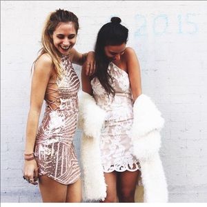 NWT Lf Rumor Boutique Sequin Mini Dress